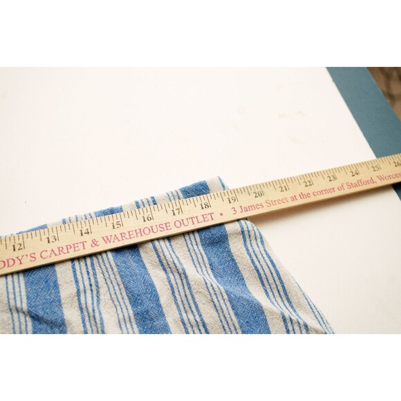 Torrid womens lined blue white striped skirt 2 2X linen tennis - Picture 6 of 7